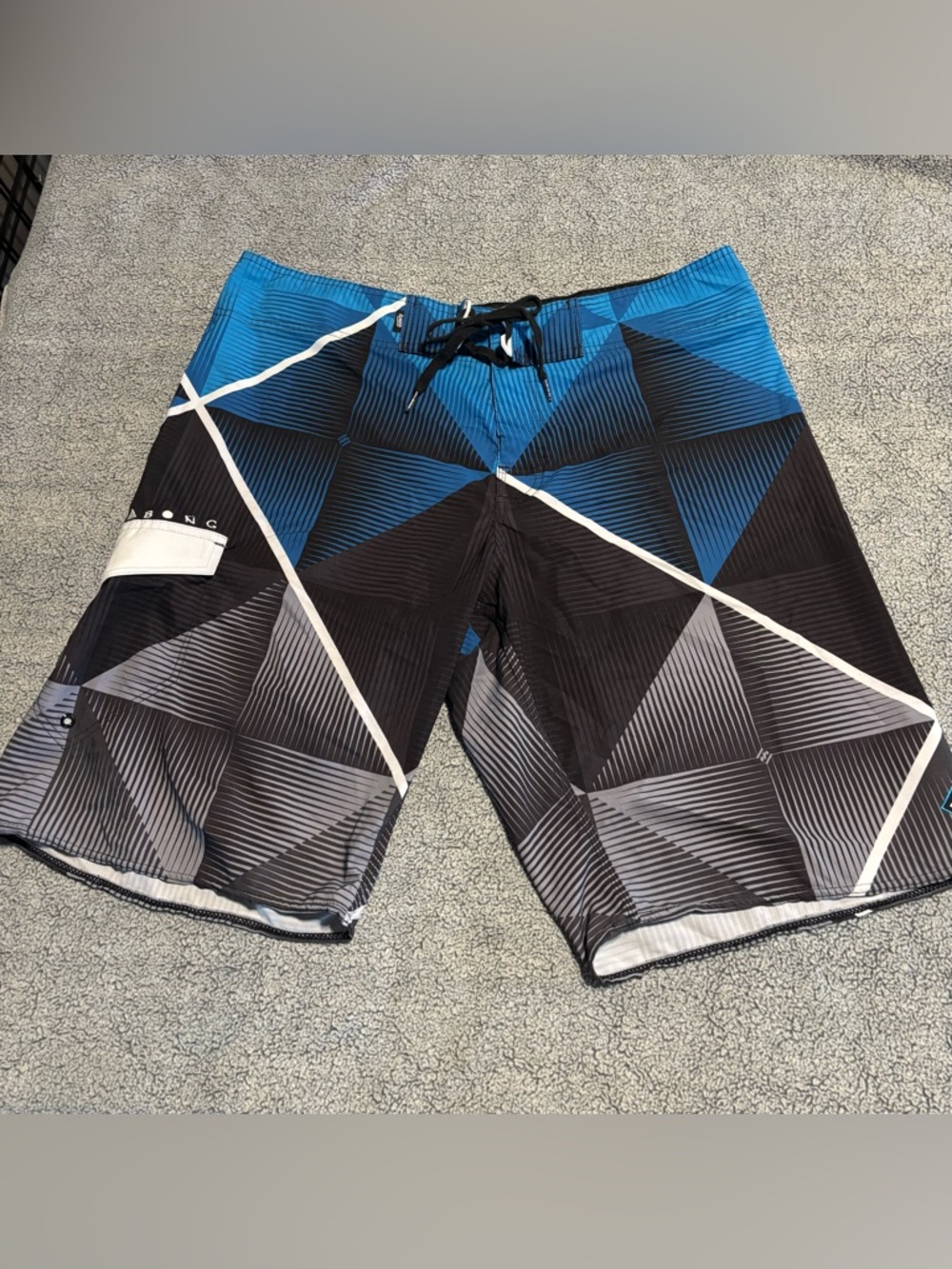 Billabong men’s Board shorts size 38 colorblock Swim Surf Trunks